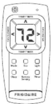TOMMY MAX A 72 V TOMMY MAX Mode Eco Light Sleep Samping Thar FRIGIDAIRE