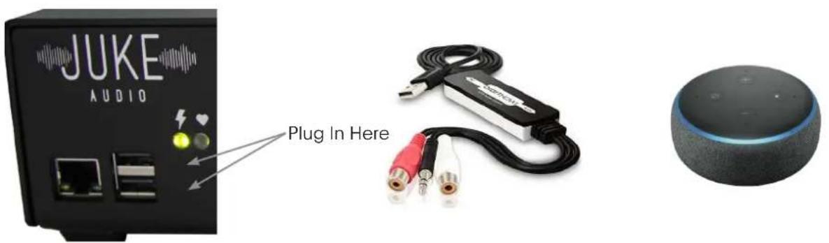 JUKE AUDIO Plug In Here