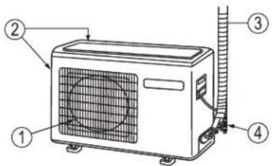 Mabe MMT12HDBWCAM2 - unidad externa - 1