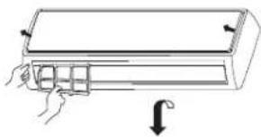 Mabe MMT12HDBWCAM2 - limpieza del filtro de aire - 1