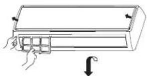 Mabe MMT12HDBWCAM2 - air filter cleaning - 1