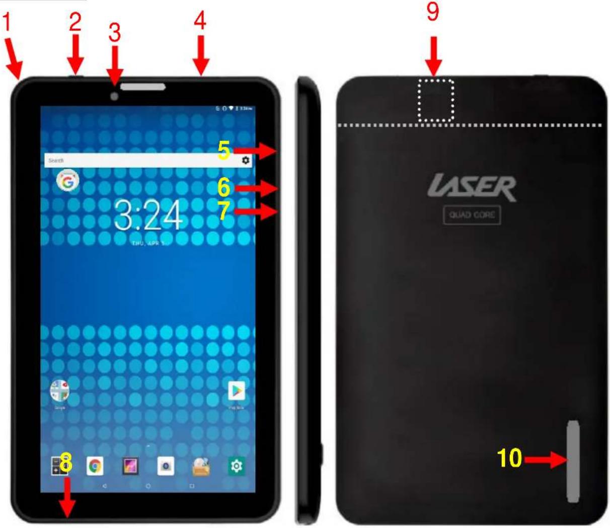 1 2 3 4 5 6 7 3:24 THU, APR 9 9 LASER QUAD CORE 10