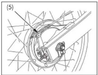 Honda XR250 Tornado (2017) - Brake Adjustment - 2