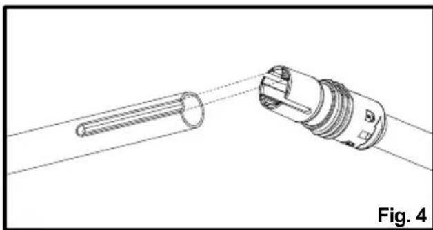 LawnMaster NPTGCP2517B - To install the shaft: - 1