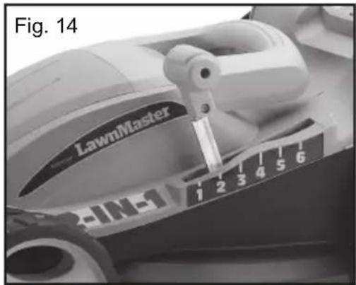 Fig. 14 LawnMaster 2-IN-1
