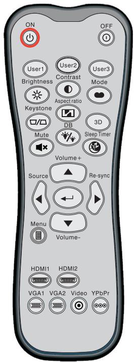 OPTOMA HD36 - Code IR - 1