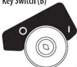 Craftsman CMXGRAM1130049 - Key Switch (B) - 1