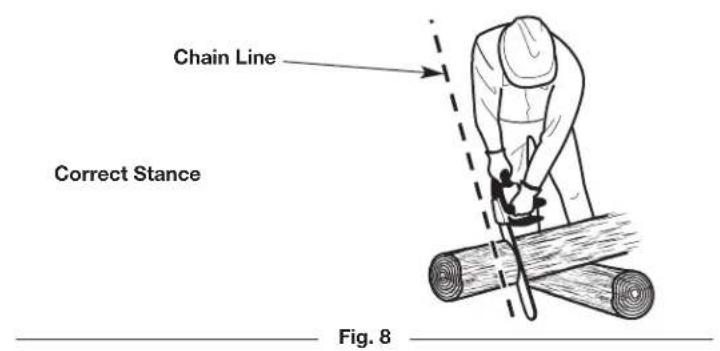 Chain Line Correct Stance Fig. 8