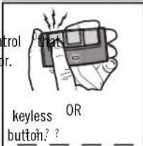 control that or. keyless OR button? ?