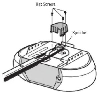 Hex Screws Sprocket