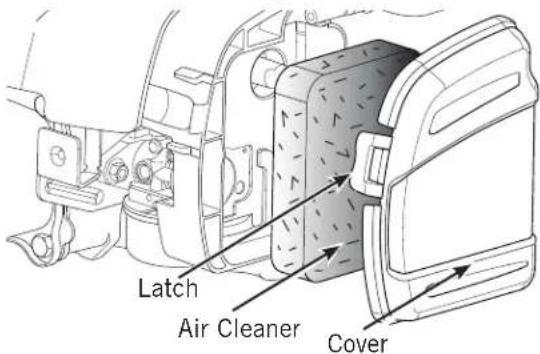 Latch Air Cleaner Cover