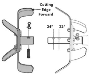 Cutting Edge Forward 24" 22"
