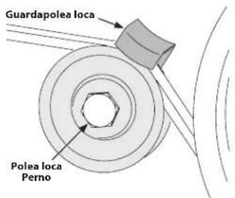 Guardapolea loca Polea loca Perno