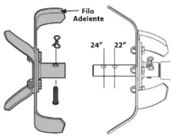 Filo Adelente 24" 22"