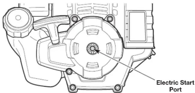 Electric Start Port