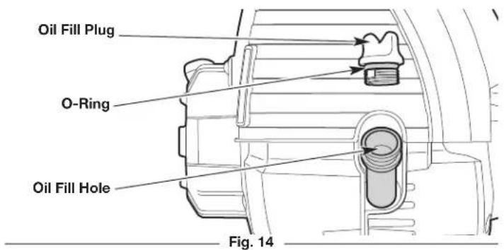 Oil Fill Plug O-Ring Oil Fill Hole Fig. 14