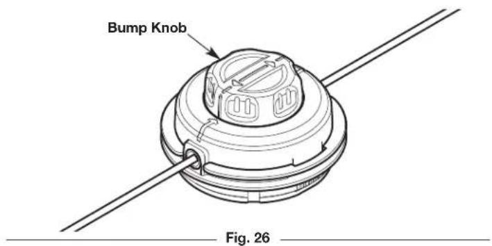 Bump Knob Fig. 26