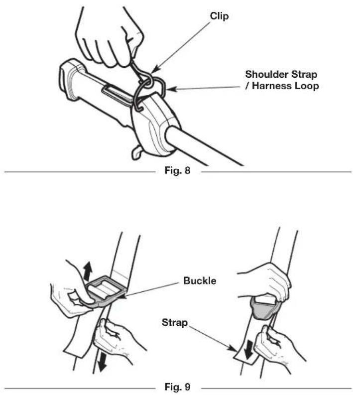 Craftsman CMXGTAMDA5SC - INSTALLING THE SHOULDER STRAP (OPTIONAL) - 2