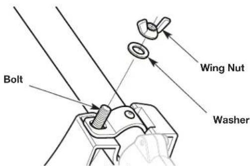 Bolt Wing Nut Washer