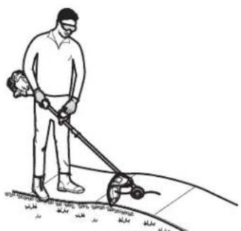Craftsman CMXGTAMDA5SC - Maintaining the Trimming Line / Line Blades - 2