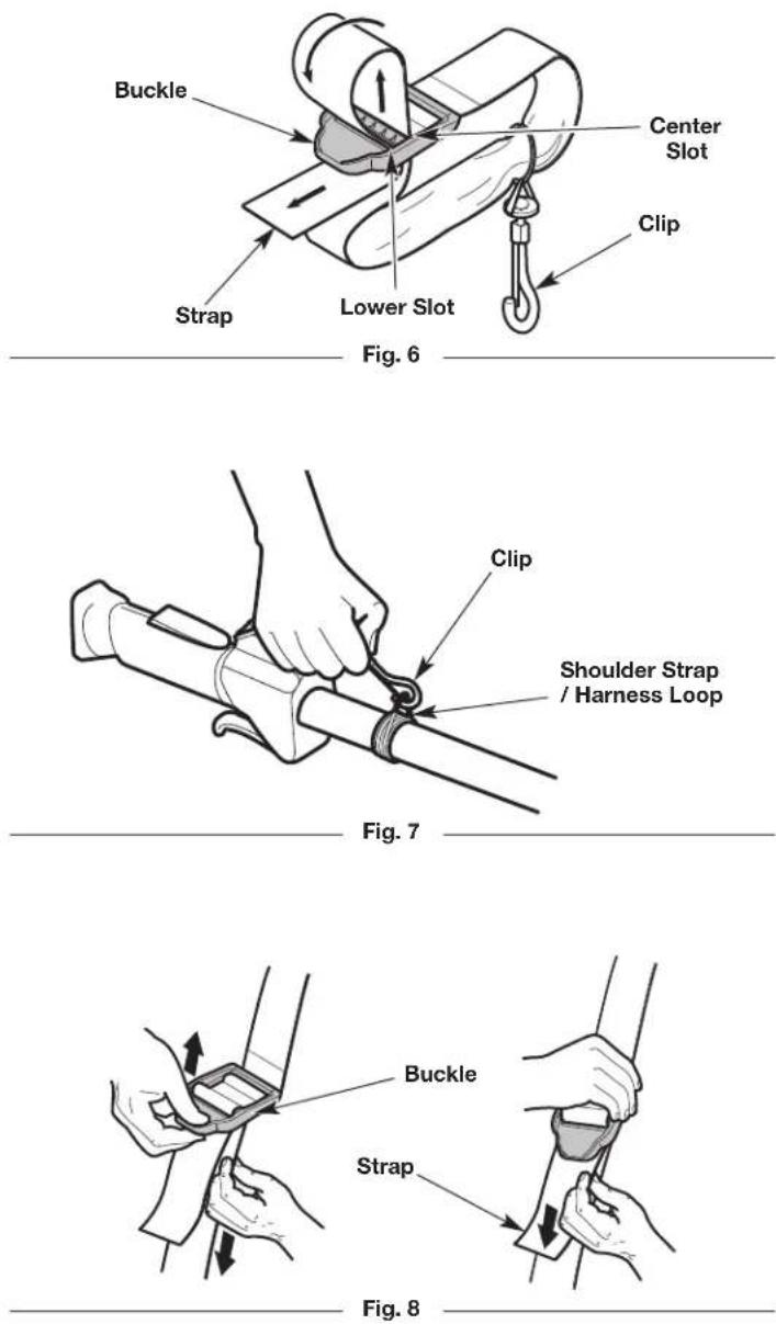 Craftsman CMXGTAMD27BC - Using the Shoulder Strap - 1