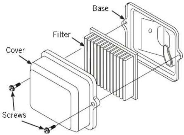 Base Filter Cover Screws