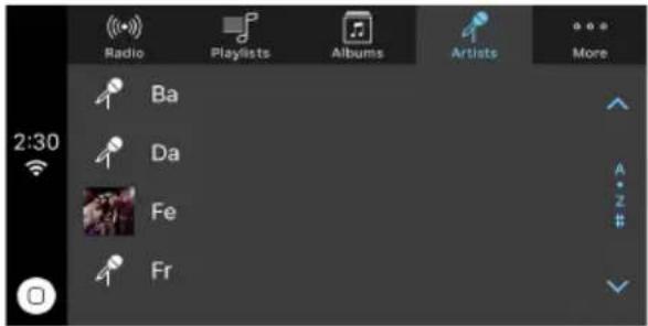 Radio Playlists Albums Artists More 2:30 Ba Da Fe Fr