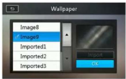 Wallpaper Image8 ✓ Image9 Imported1 Imported2 Imported3 Import OK