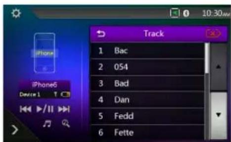 10:30 AM Phone iPhone5 Device 1 Track 1 Bac 2 054 3 Bad 4 Dan 5 Fedd 6 Fette