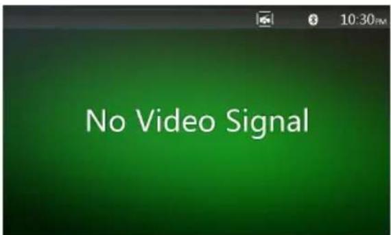 No Video Signal