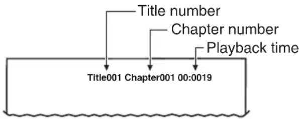 CLARION VRX765VD - Displaying the playback status - 1