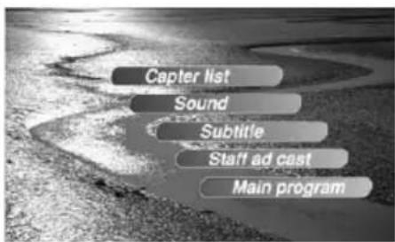 Capter list Sound Subtitle Staff ad cast Main program