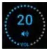 CLARION NX387 - Adjusting the Volume - 1