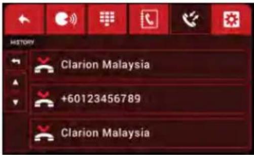 HISTORY Clarion Malaysia +60123456789 Clarion Malaysia