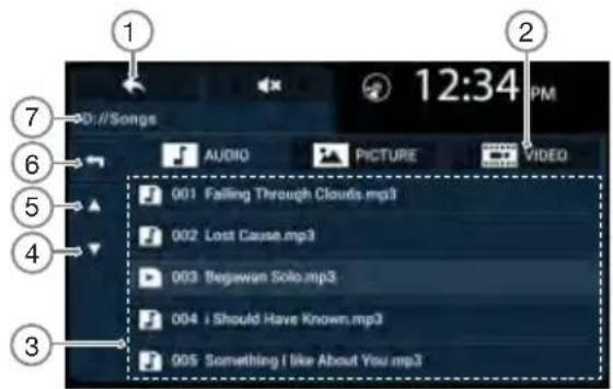 1 20://Songs 12:34 PM 7 AUDIO PICTURE VIDEO 001 Falling Through Clouds.mp3 002 Lost Cause.mp3 003 Bejawan Solo.mp3 004 Should Have Known.mp3 005 Something I Like About You.mp3