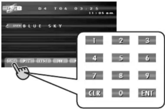 G3V1 D4 T06 03:25 11:05 am. BLUE SKY T 2 3 4 5 6 7 8 9 CLR 0 ENT
