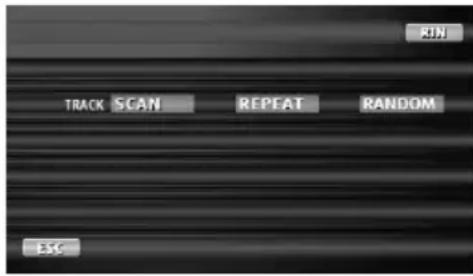 RUN TRACK SCAN REPEAT RANDOM ESC