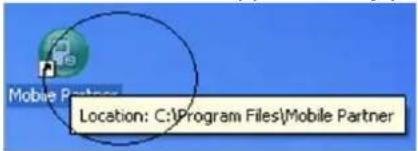Mobile Partner Location: C:\Program Files\Mobile Partner