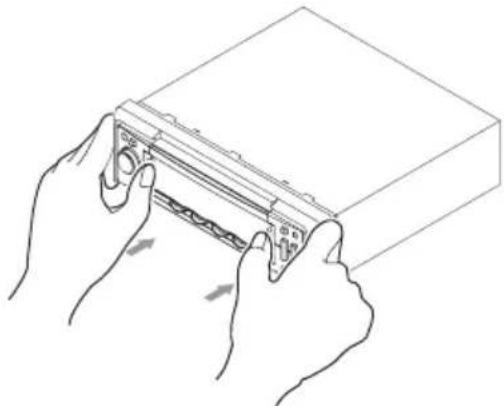 CLARION DXZ855MP - Attaching the DCP - 1