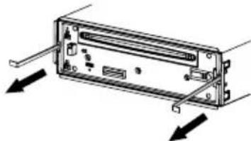 CLARION CZ401 - Disassemble the unit - 1