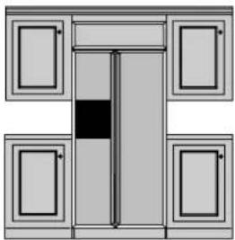 GE ZKHT1 - 48" Built-In Refrigerators - 1