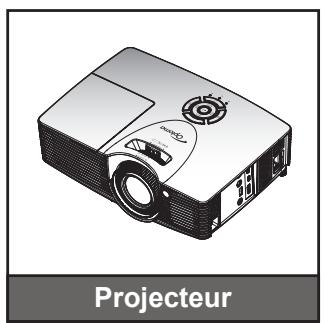 OPTOMA HD39Darbee - Description du contenu de la boîte - 1