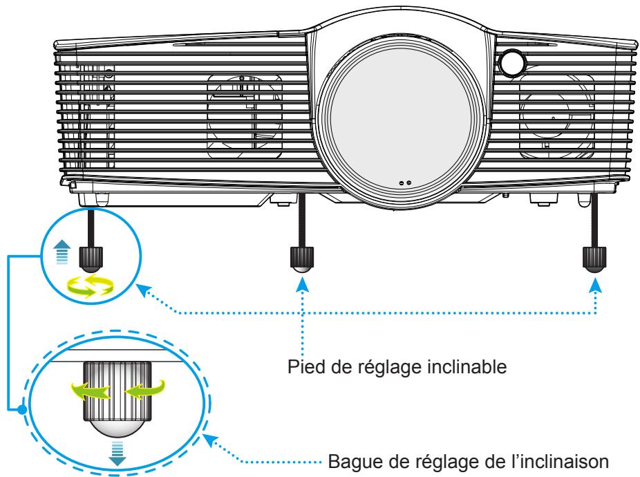 OPTOMA HD39Darbee - Hauteur de l'image - 1