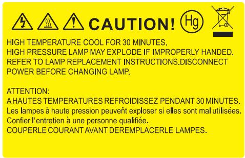 OPTOMA HD39Darbee - Remplacement de la lampe - 2