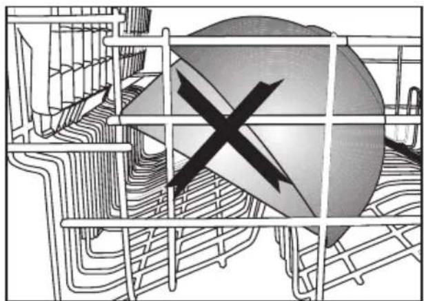 Defy DDW356 - Placing the dishes into the dishwasher - 3