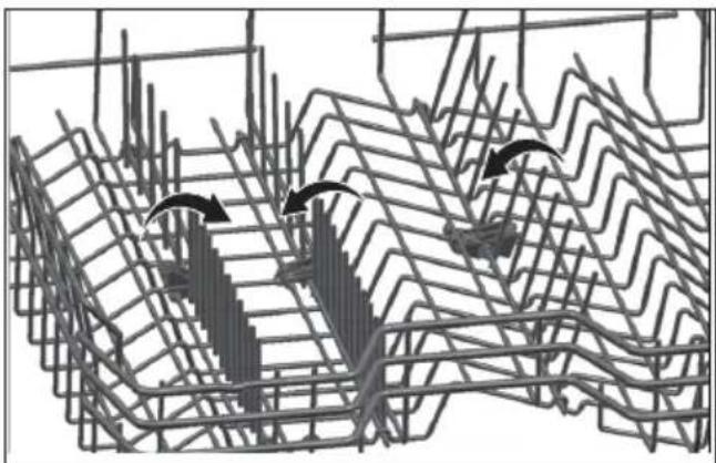 Defy DDW356 - Collapsible upper basket wires - 1