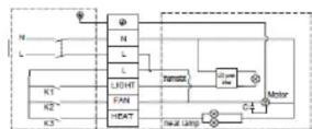 Martec Forme 2 MBHF2LW - ELECTRICAL WIRING - 1