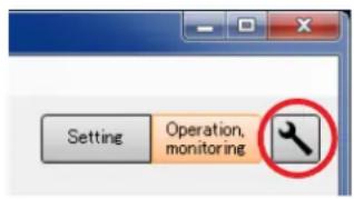 Setting Operation, monitoring