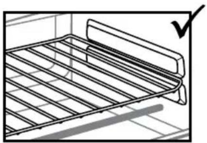 OSTER TSSTTV10LTB - COOKING RACK AND BAKING PAN POSITIONING GUIDE - 2
