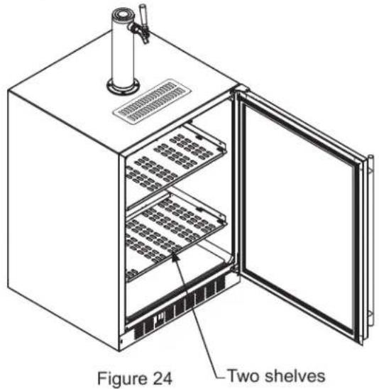 Figure 24 Two shelves